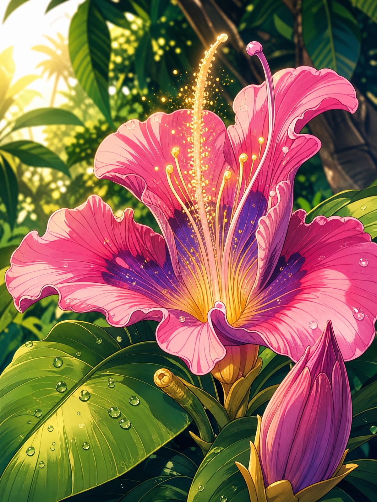 四虎【四虎植物视频】热带雨林珍稀兰花完整开花视频教程